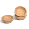 Bamboo Bowl / Biodegradable Bamboo Bowl / Round Salad Bowl Bamboo Bowl