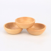 Bamboo Bowl / Biodegradable Bamboo Bowl / Round Salad Bowl Bamboo Bowl