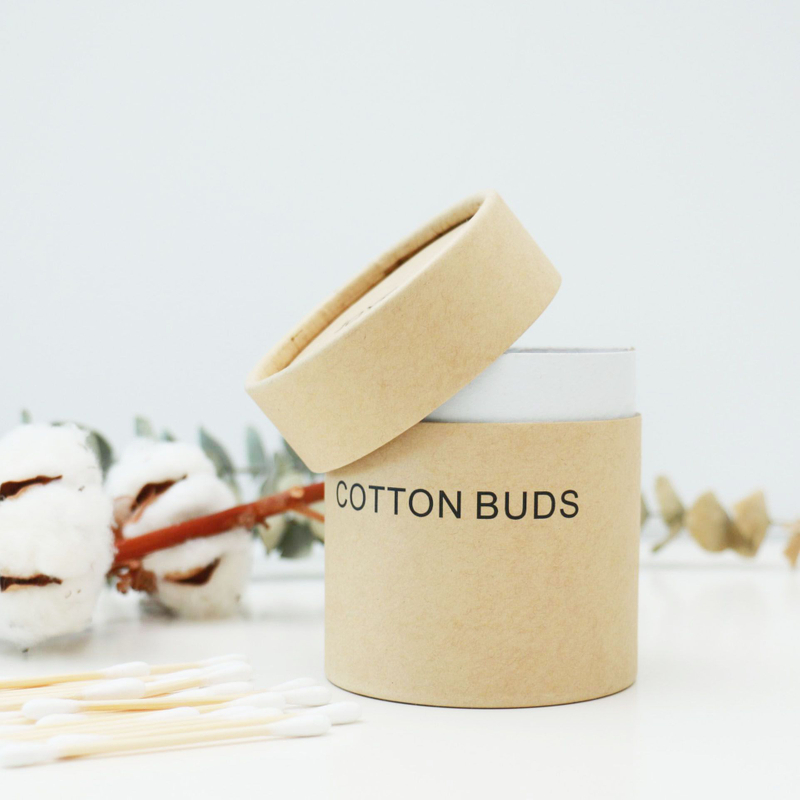 Natural Bamboo Cotton Buds - Natural, Organic, Wood, Eco Friendly And Sustainable Buds for Ears, Makeup, Pet Care And Cleaning